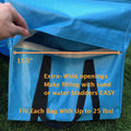 Rise8 Non-constricting Saddlebags for stabilizing Dog Agility Tunnel (Blue)