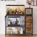 20-29 Gallon Aquarium Stand with Drawers & Power Outlet