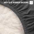 nanbowang Waterproof Dog Bed Covers Replacement Washable Pet Hair Easy to Remove, Dog Pillow Cover Quilted, Pet Bed Cove