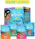 Tiki Cat Friends Wet Cat Food, Tuna Variety Pack, 2.8oz Pouch, 12ct