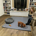 FXW Ultra Waterproof Pet Floor Protector Mat & Under Dog Crate Mat, Resistant & Easy to Clean, for FXW Rollick/Homeplus, 47''L x 47''W