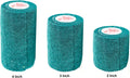 2 Pack Premium Vet Wrap - Self Adhesive Bandage Wrap & Athletic Tape - 4" x 5 Yards Elastic & Self-Sticking Cohesive Ban