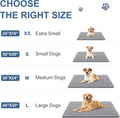 Grandaily Dog Door Mat for Muddy Paws 30x20, Chenille Dirt Trapper Doormat