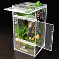 MYGIIKAKA Jumping Spider Enclosure Accessories, Tarantula Spider Box, Bug Cage, Praying Mantis Habitat Enclosure, Snail 