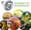 MIXJOY 160W Reptile Heat Lamp Bulb, Full Spectrum UVA UVB Reptile Light Bulb, UVB Light for Reptiles and Amphibians Use