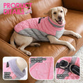 AOFITEE Dog Winter Coat Warm Dog Coat with Harness Waterproof Dogs Jacket