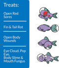 API MELAFIX Freshwater Fish Bacterial Infection Remedy 4-Ounce Bottle