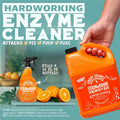 ANGRY ORANGE 1 Gallon Enzyme Cleaner and Deodorizer, Pet Stain and Odor Remover for Dog & Cat Urine and Stains - Citrus,