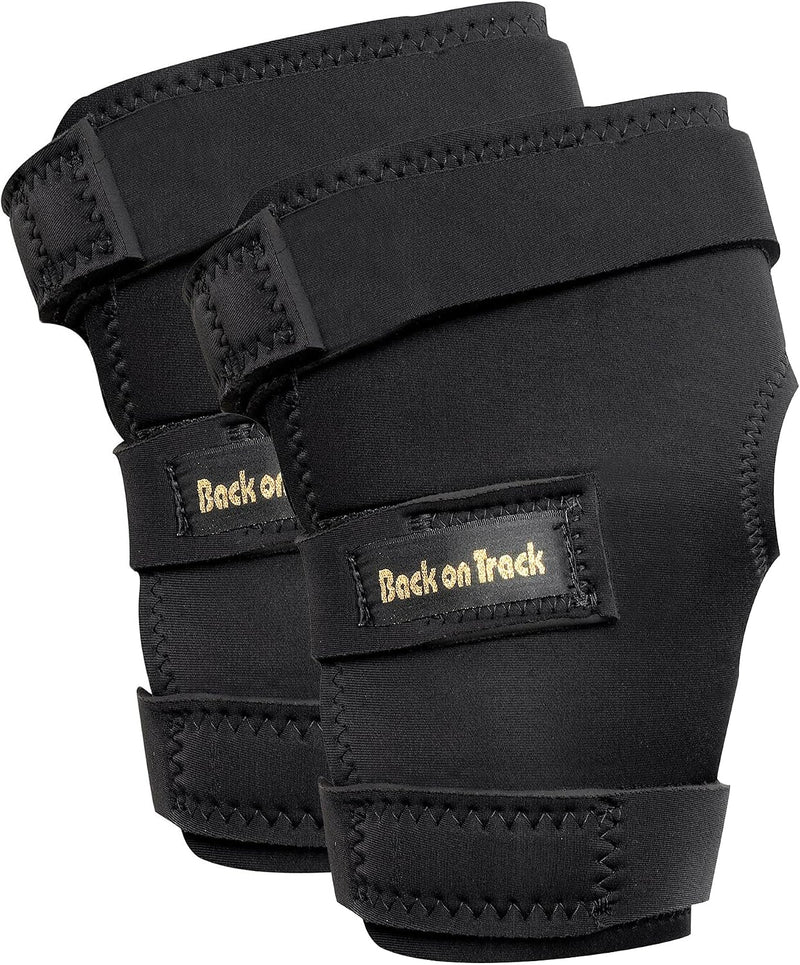 BACK ON TRACK Hock Boots with Holes for Horses (Pair)