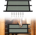 Horse Stall Guard 35.5-47In Aisle Guard Adjustable Horse Stall Gate