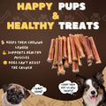 Woofley's 4-5" Bulk Bully Sticks - (50 Count) - Bully Sticks for Dogs - Long Lasting Dog Chews