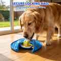 Slow Feeder Dog Bowls, Lick Mat & Interactive Rolling Ball, Dishwasher Safe