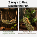 Reptile Hammock, Handmade Moss Bridge for Small Reptiles