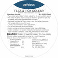 Flea and Tick Prevention for Dogs - Flea Collar - 2 Count - Adjustable