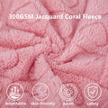 gogobunny Pet Blanket for Dogs Cats, 300GSM Ultra Soft Coral Fleece Blanket, Washable Small Dog Cat Blanket, Calming Crate Mat, Furniture Protector for Couch Bed Car Seat, Pink, 25x35IN