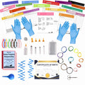 SHEFFIELD SS SHOP Puppy Whelping Supplies 64 Piece Puppy Whelping Kit for Puppies Birth Pregnant Dog Birthing Supplies Newborn Collars for Litter Bottles for Nursing