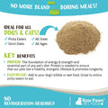Raw Paws Boost Pet Food Topper Freeze-Dried Beef Liver, 2.8-oz, Made in USA, Dog Food Toppers for Picky Eaters, Cat Gravy Dog Gravy Topper for Dry Food, Beef Liver Sprinkles for Dogs, Cat Food Toppers