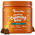 Zesty Paws Advanced Calming Soft Chews for Dogs - Composure & Relaxation for Everyday Stress & Separation + Thunderstorms - with Melatonin, Ashwagandha & L-Theanine - 90 Count