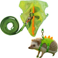 Hedgehog Leash and Harness Clothes Accessories, Dinosaur Shaped Harness Leash for Training Playing, Hamster Clothes for 