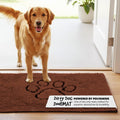 Dog Gone Smart Dirty Dog Doormat - Fast Drying Rug - Brown, 35 x 26 in