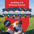 Plato Pet Treats Dog Food Toppers - Air-Dried Dog Food Toppers for Dry Food - with Collagen to Support Skin and Coat Health - Venison, Lamb and Collagen Recipe 5.5oz