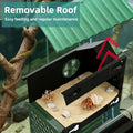 Multi-Functional Hermit Crab Hideaway | Hermit Crab Foraging cave with Ladder | Hermit Crab Climbing wall Toy | Hideout 