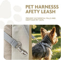 Dog Carrier Sling for Small Dogs & Cats, Puppy Sling Bag with Drawstring Mesh Opening, Safety Clip, Zipper Storage Pocke