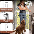 Snagle Paw RV Dog Gate, Retractable Metal Pet Barrier 32.3" Wide 35" Tall