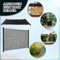 8Pcs Plastic Mesh Canvas Sheets Embroidery Aquarium Fish Tank Divider Plastic Grid Isolation Board Partition Net Pane Se