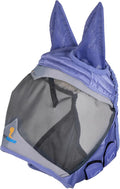 Shires FlyGuard Pro Fine Mesh Fly Mask with UV Protection Sky/Ears/Full