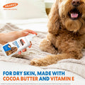 Palmer's for Pets Cocoa Butter Formula Dry Skin Relief Spray for Dogs, Direct Spray-On Lotion with Vitamin E to Soothe Dry and Itchy Skin, No-Mess Application, 8 Fl Oz