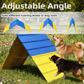 koretech Dog Agility A Frame for Large Dogs, 82” x 23” Dog Agility Course Backyard Set, Dog Agility Equipment Outdoor for Jumping Climbing