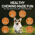 Wildfang® Olive Wood Chewing Sticks for Dogs, Medium – Tough Chew Toys for Aggressive Chewers, Puppy Chew Toys for Teeth