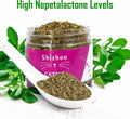 Shizhoo Catnip for Cats with Leaves and Flower Seeds 100% Natural and Organic Catnip Premium Cat Nip for Cats & Kittens Used as a Snack or Refillable Catnip Treats for Cats (1/2 Cup)