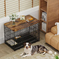 GooComfy Dog Crate Topper for 36'' Dog Cage, Dog Kennel Topper Wood Countertop, Foldable Dog Crate Table Top (Crate Not Include)