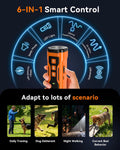 IZNiK Dog Bark Deterrent Devices, Anti Barking Device for Dogs, 6 Modes 3X Ultrasonic Bark Stopper for Neighbors Dog Bar