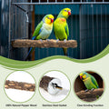 CAMATET 8pcs Natural Bird Perches for Cage, 5.9“ Small Wood Bird Perch for Parakeet/Cockatiel, Bird Cage Stick, Bird Branches for Cages, Birdcage Accessories for Parrot Conure