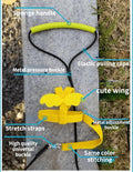 Pet Parrot Bird Harness Leash Adjustable Bird Flying Harness Traction Rope with Cute Wing for Parrots Pigeons Budgerigar