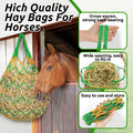 YedsIntu 3 Pcs Hay Bags for Horses, Hay Nets for Horses Goat Sheep,Goat Hay Feeder for Slower Feeding,Strong Load-Bearin