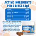 Just Try 6.35 oz Cat Taurine Bites - Taurine for Cats with L-Carnitine, Omega 3 and Vitamins - Supports Immune, Heart and Eyes Health Cat Supplements 300 Bites