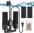 AQQA Electric Sponge Filter for Aquarium, 10-40 Gallon Fish Tank Filter, 3W