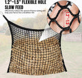 Slow Feed Hay Nets for Horses, Large Capacity Hay Bags, 2 Pack