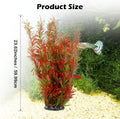 kathson Artificial Aquarium Plant Decorations,23.62 Inches Large Plastic Fish Tank Plants Tall Realistic Aquarium Access