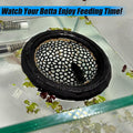 Aquarium Floating Betta Fish Skins, Betta or Shrimp Feeder, Cave and Hammock, Small Fish Feeding Rings, Aquarium Hiding 