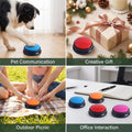 Voice Recording Button, Dog Buttons for Communication Pet Training Buzzer, 30 Second Voice Record and Playback, Funny Gi