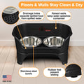 Neater Feeder Express Mess Proof Dog Bowls Elevated for Medium to Large Sized Breed, No Spill Raised Dog Food Bowl Stand
