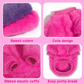 2 Pack XXS Dog Sweater, Tiny Dog Sweaters for Small Dogs Girl (1-3lb), Warm Soft Puppy Clothes for New Puppies, Cute Ext