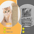 164 Ft Sisal Rope for Cat Tree, 1/6 Inch Natural Twine, Natural Color
