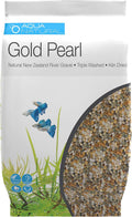Aqua Natural Aquarium Substrate, Gold Pearl Gravel, 20lb