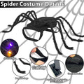 Halloween Light up Spider Dog Costumes for Small Medium Large Dogs
